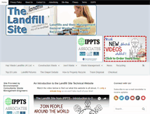 Tablet Screenshot of landfill-site.com